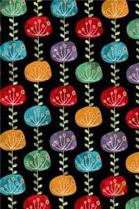 Journal Notebook Abstract Sketchy Trees Pattern 6