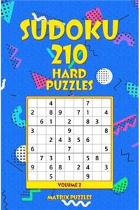 SUDOKU 210 Hard Puzzles