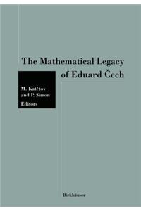 Mathematical Legacy of Eduard &#268;ech