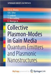 Collective Plasmon-Modes in Gain Media