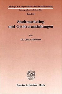 Stadtmarketing Und Grossveranstaltungen
