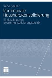 Kommunale Haushaltskonsolidierung