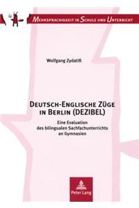 Deutsch-Englische Zuege in Berlin (Dezibel)