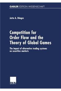 Competition for Order Flow and the Theory of Global Games