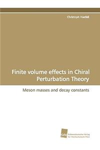 Finite Volume Effects in Chiral Perturbation Theory