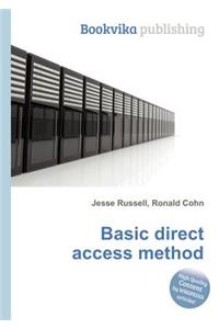 Basic Direct Access Method