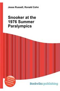 Snooker at the 1976 Summer Paralympics