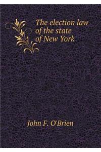 The Election Law of the State of New York