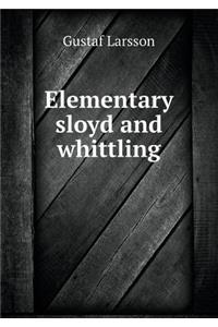 Elementary sloyd and whittling