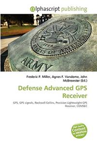 Defense Advanced GPS Receiver