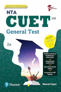 NTA CUET- UG 2024 General Test |Fully solved 2023 paper | Chapterwise summed pointers for revision | Digital Question Bank & Mock Tests