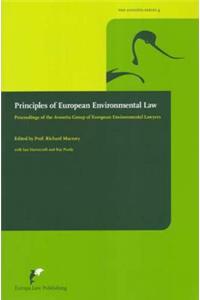 Principles of European Environmental Law