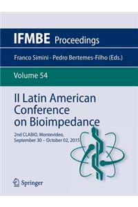 II Latin American Conference on Bioimpedance