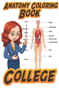 anatomy coloring book college