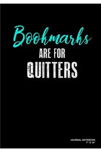Bookmarks Are For Quitters