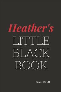 Heather's Little Black Book.
