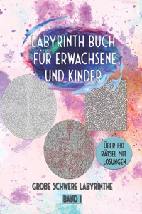 Labyrinth Buch für Erwachsene und Kinder