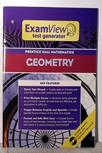 Prentice Hall Math Geometry Examview Test Generator Booklet with CD 2004c