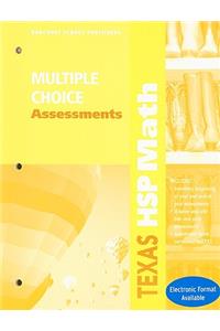 Texas HSP Math Multiple Choice Assessments, Grade 2