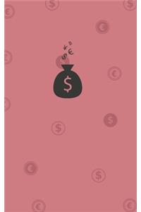 (Pink) Smart Monthly Budget Planner, Blank Lined, Write-in Undated Notebook, Undated 3 Year Expense Tracker