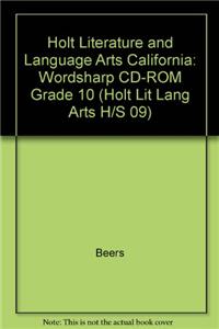 Holt Literature and Language Arts California: Wordsharp CD-ROM Grade 10
