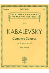 Dmitri Kabalevsky - Complete Sonatas for Piano