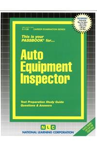 Auto Equipment Inspector