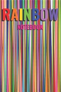 Rainbow Notebook: A5 Lined Notebook Journal For Girls To Write In, 100 Pages Of High Quality White Paper