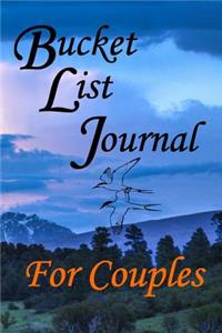 Bucket List Journal for Couples