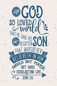 For God So Loved the World John 3