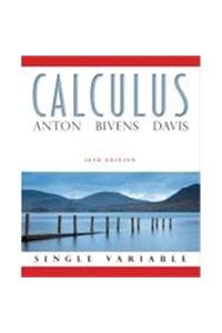 Calculus: Single Variable