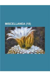 Miscellanea (18)