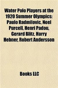 Water Polo Players at the 1920 Summer Olympics