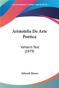 Aristotelis De Arte Poetica