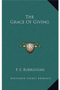 The Grace of Giving