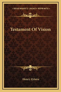 Testament Of Vision