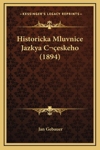 Historicka Mluvnice Jazkya Ceskeho (1894)