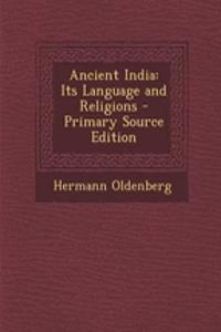 Ancient India: Its Language and Religions