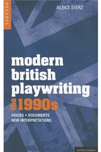 Modern British Playwriting: The 1990's