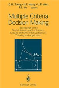 Multiple Criteria Decision Making