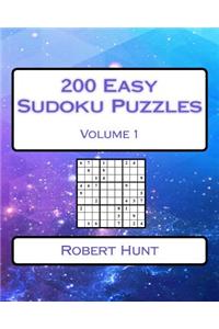 200 Easy Sudoku Puzzles Volume 1