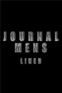 Journal Mens Lined