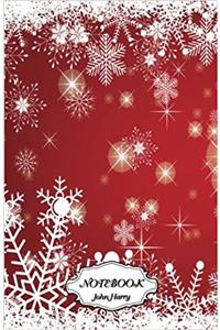 Notebook Journal Dot-grid,graph,lined,blank No Lined - Ice Crystals Design: Small Pocket Notebook / Journal / Diary: 2