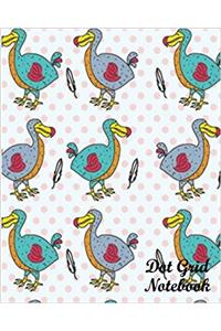 Cute Duck Dot Grid Notebook: Dot Grid Pages