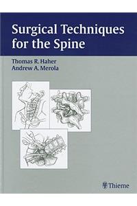 Surgical Techniques for the Spine