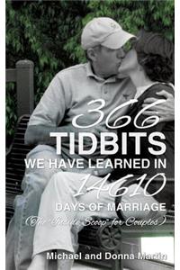 366 Tidbits We Have Learned in 14610 Days of Marriage
