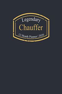 Legendary Chauffer, 12 Month Planner 2020