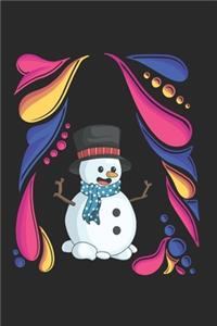 Christmas Snowman Notebook