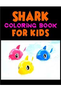 Shark Coloring Book For kids