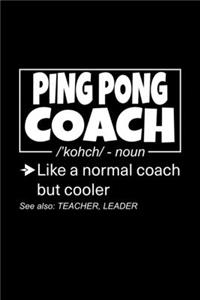 Ping Pong Coach
